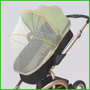 Xe Đẩy Lưới Di Động Cũi Lưới Bảo Vệ Lưới Thoáng Khí Cho Bé Pram Net Full Cover Xe Đẩy Lều Cho saixit2vn
