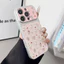 Ốp lưng iPhone Họa tiết da mạ Thỏ họa tiết Hello Kitty iPhone 17 16 15 14 13 12 11 Pro Max Plus Max