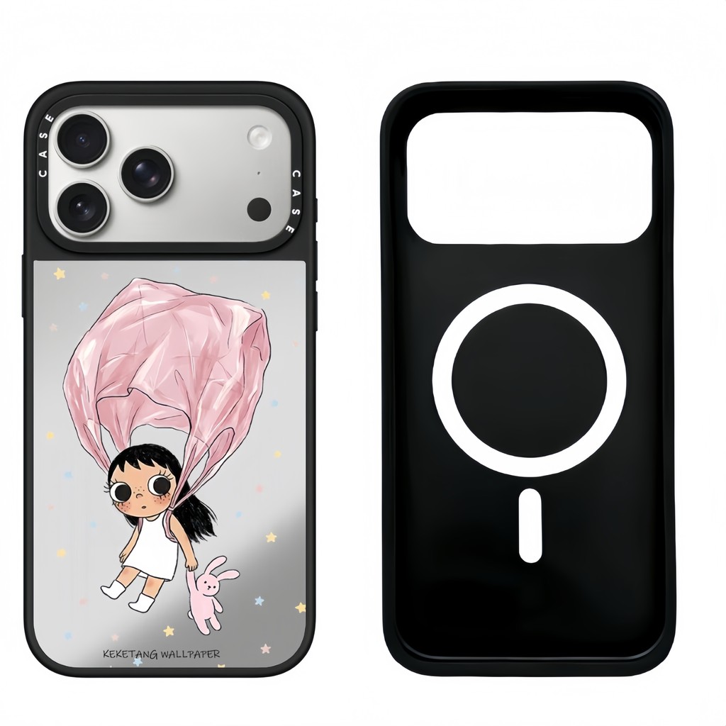 Ốp điện thoại mặt gương bay từ tính cho iPhone 17 Pro Max 16 Pro Max 15 14Plus 13 Pro Max 12 11