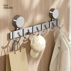 PlumHOUSE Hút Cốc Móc Áo Có Thể Tháo Rời Không Khoan Chân Không Dính Móc Treo Cho Phòng Tắm Nhà Bếp Tổ Chức VN