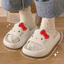 Spike Price Phong Cách Mới Hello Kitty Hoạt Hình Dép Vui Vẻ Dễ Thương Hello Kitty Dép Trong Nhà Chống Trơn Trượt Đế Dày Phòng Tắm Nhà Quà Tặng