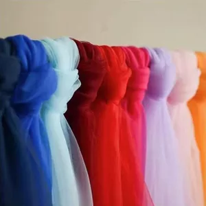Nylon Milan Lưới Mã Hóa 60A Thụy Sĩ Lưới Váy tutu Lưới Gạc Váy Vải Trang Trí Đám Cưới Lưới Gạc 6.4