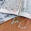 Mới Phong Cách Trung Quốc Bướm Đính Hạt Vòng Cổ Nữ Ánh Sáng Sang Trọng Độc Đáo Dệt Vòng Cổ Niche Retro Phù Hợp Với Xương Đòn Dây Chuyền Hợp Thời Trang