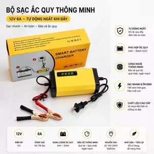 "Sạc Bình Ắc Quy 12V 2A Thông Minh - Giải Pháp Tối Ưu Cho Xe Máy & Xe Đạp Điện"
