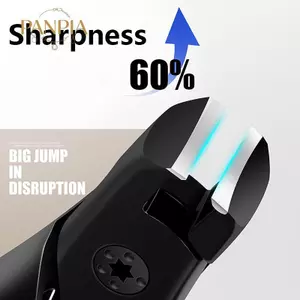 PNPIA- Cực Rộng Hàm Mở Cắt Móng Tay Siêu Sắc Cong des Cho Ngón Chân Ingrown Móng Tay Nghệ Thuật Dụng Cụ Phụ Kiện Thẩm Mỹ Viện