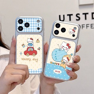 Ốp Da Mèo KT Vẫy Đáng Yêu Cho Samsung Galaxy S26 S25 Edge S24 S23 S22 S21 Plus FE Note 20 Ultra 5G 4G Hoạt Hình Dễ Thương Đơn Giản Sweet Girls Vỏ Mềm Chống Rơi