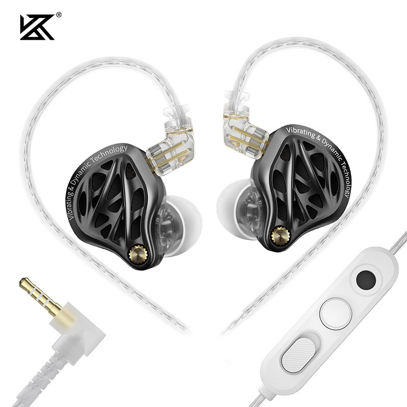 Tai nghe rung tần số thấp KZ Vibe X Tai nghe âm trầm sâu HiFi IEM Âm thanh nổi Tai nghe nhét để chơi game âm nhạc | BigBuy360 - bigbuy360.vn