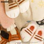 NICOLOO 1 Đôi Dép Mèo, Lông Tơ Đóng Gót Lông Tơ Trượt, Ấm Áp Đáng Yêu Không Trượt Động Vật Vuốt Dép Giày Gia Đình