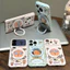 Ốp lưng iPhone Búp bê ngôi sao hoạt hình khóc kèm giá đỡ điện thoại xoay iP - 11/12/13/14/15/16/17/Plus/Air/Pro/Max