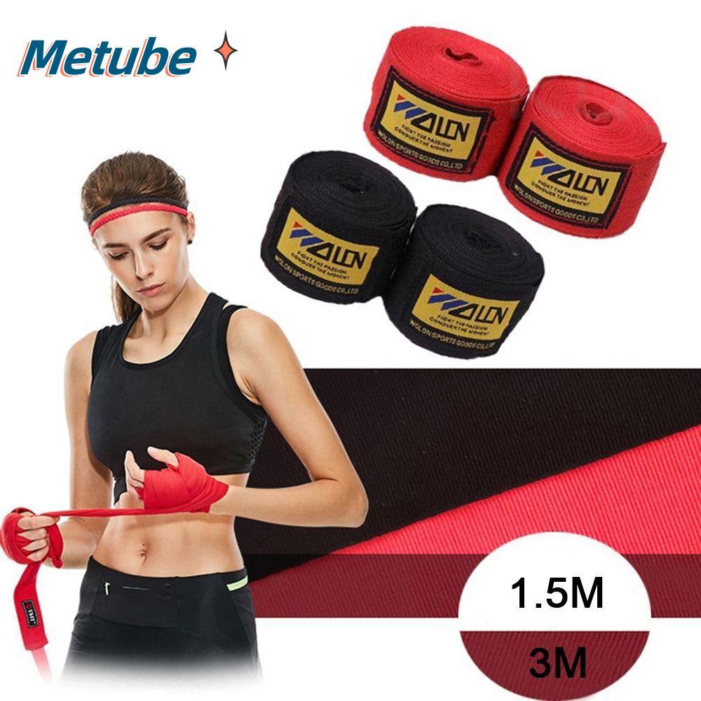 METUBE 2 Cuộn Băng Đấm Bốc, MMA Sanda Kick Boxing Wraps, 1.5 / Tay Quấn Dây Đeo Thể Thao Nhiều Màu Sắc
