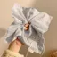 Khăn Vuông Pháp Ngọt Kẻ Sọc Scrunchy Tóc Cao Cấp Vuông Phụ Kiện Tóc Quá Khổ Đầu Dây Đuôi Ngựa Tóc Mũ Đội Đầu