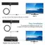 XUAN Ăng-ten phạm vi 25 dặm TV kỹ thuật số HD 4K Antena Kỹ thuật số HDTV trong nhà Hỗ trợ 1080p VN