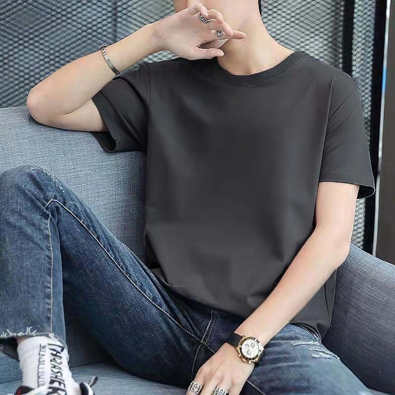 Áo thun cổ tròn mỏng hợp thời trang cỡ lớn Youth Slim Fit Phù hợp với mọi phong cách