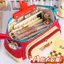 Berry Puppy Hộp Đựng Bút Chì Dung Tích Lớn 8 Lớp Đa Phần Giá Trị Cao Học Sinh Văn Phòng Phẩm Túi Bảo Quản Phong Cách Dễ Thương