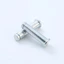 Đầu phẳng có khe cắm Vòng tròn Pin Trục Thép Carbon Xanh Trắng Kẽm Định vị Hình trụ Pin Trục Đuôi Khe Pin Phụ kiện máy móc