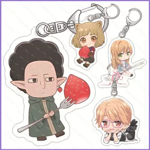 SQ11 Câu chuyện tình yêu của tôi với Yamada-kun tại Lv999 Móc khóa Anime Yamada Akito Kinoshita Akane Móc khóa Acrylic Túi dễ thương Penda