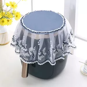 YHMBY1314 Nồi chiên không khí Vỏ chống bụi Nồi cơm điện Vải ren thêu đa năng