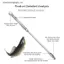 VFZ 19CM / 7.5in Thép Không Gỉ An Toàn Hút Móc Câu Detacher Tẩy Nhanh Thiết Bị Decoupling Dụng Cụ Câu Cá OTE