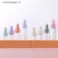 Bộ chai nhỏ giọt Mini có thể đổ lại VFZ 7 CÁI 1 / 2 / 3 / 5ml Lọ thủy tinh màu Macaron rỗng Hộp đựng tái sử dụng DIY OTE