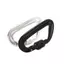 AIHOM Carabiner hình chữ D bằng nhôm 25KN ngoài trời có Lo an toàn để leo núi và xử lý bánh răng,