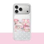Ốp điện thoại mờ hình thỏ hồng từ tính cho iPhone 17 16 Pro 15 14 Pro Max Vỏ bảo vệ mờ cứng