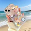 Ốp lưng điện thoại dễ thương có dây đeo, phù hợp với iPhone 16 15 14 13 12 11 Pro Max 7 8 Plus X Xs BFCE014