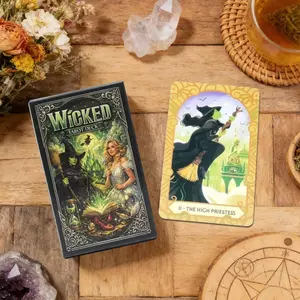 Wicked Tarot Deck 78 Tờ Fortune Telling Card Game dành cho người mới bắt đầu Người lớn Phụ nữ Bạn bè Trẻ em Thanh thiếu niên sonlekvn