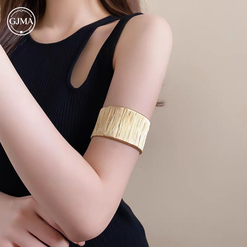 Vòng Bắp Tay Kim Loại Thiết Kế Phá Cách Mùa Hè Phong Cách Boho Sáng Tạo Độc Đáo Phụ Kiện Nữ