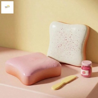 Đồ chơi bóp giảm căng thẳng bánh mì nướng phục hồi chậm - Bóng bấm mềm để giảm căng thẳng Vui nhộn