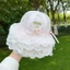 Mũ xô cho bé AWNGD, Mũ chống nắng bằng vải Polyester cho trẻ sơ sinh, Mũ tắm mềm mại thân thiện với da nhẹ dễ thương Mũ mùa hè
