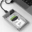 Luckyew Ổ cứng gắn ngoài trong suốt 2.5or3.0 Inch HDD SSD Case Micro-b sang USB3.1 4TB Ổ cứng nhà ở UASP SATA III Laptop TQ