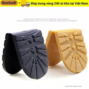 BAMBOOB 1 Cặp Miếng Dán Thảm Giày, Miếng Giày Cao Su Tự Dính Chống Mài Mòn, Đế Bảo Vệ Làm Dày DIY Thay Thế Đế Ngoài Miếng Dán