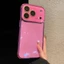 Ốp Điện Thoại Kính Mạ Cho iPhone 17 Pro Max 16 15 14 13 Vỏ Bảo Vệ Bốn Góc Chống Sốc