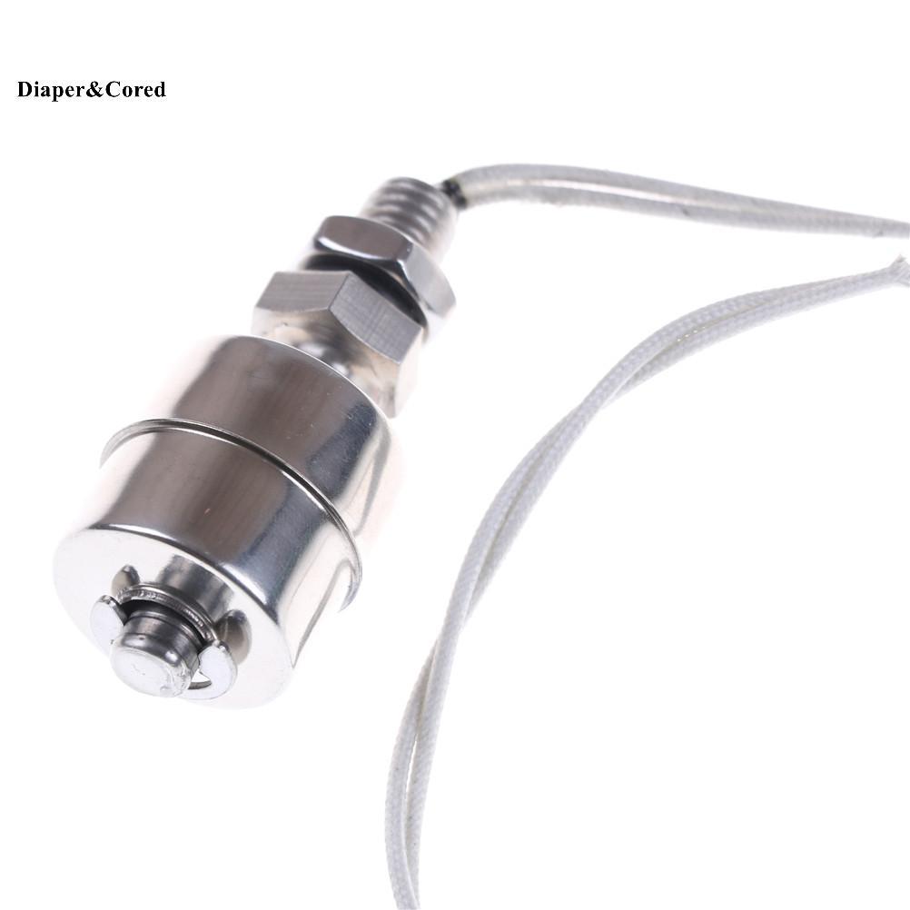 DIAPER & CORED Đèn báo MINI 45mm Công tắc phao bằng thép không gỉ Cảm biến mực nước dọc YTH
