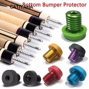 CATIYAHA 1 Cái Bida Cue Cản, Bể Cue Đáy Nắp Lưng Cắm Vít, Khối Mông Cao Su Bida Nối Dài Phụ Kiện Bảo Vệ Cản Dưới Cho MEZZ / Universal / HOW / PERI