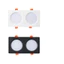 Đèn Downlight Hai Lỗ Nhúng Siêu Mỏng Hình Chữ Nhật Phòng Khách Ánh Sáng Lối Vào Lối Vào Trần Đèn led Downlight FHTE