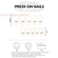 Bộ 30 Móng Tay Giả Khỏa Thân Trong Suốt Có Đá Bóng Kết Thúc Cho Tiệc Cưới Sử Dụng Hàng Ngày