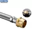 <cosyh>Stainless Steel Shower Hose 2-Pack: Long-lasting G12'' Flexible Connector
