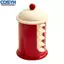 <cosyh>Stackable Square Sauce Dish Set Cream Color with Holder for Kitchen Organization