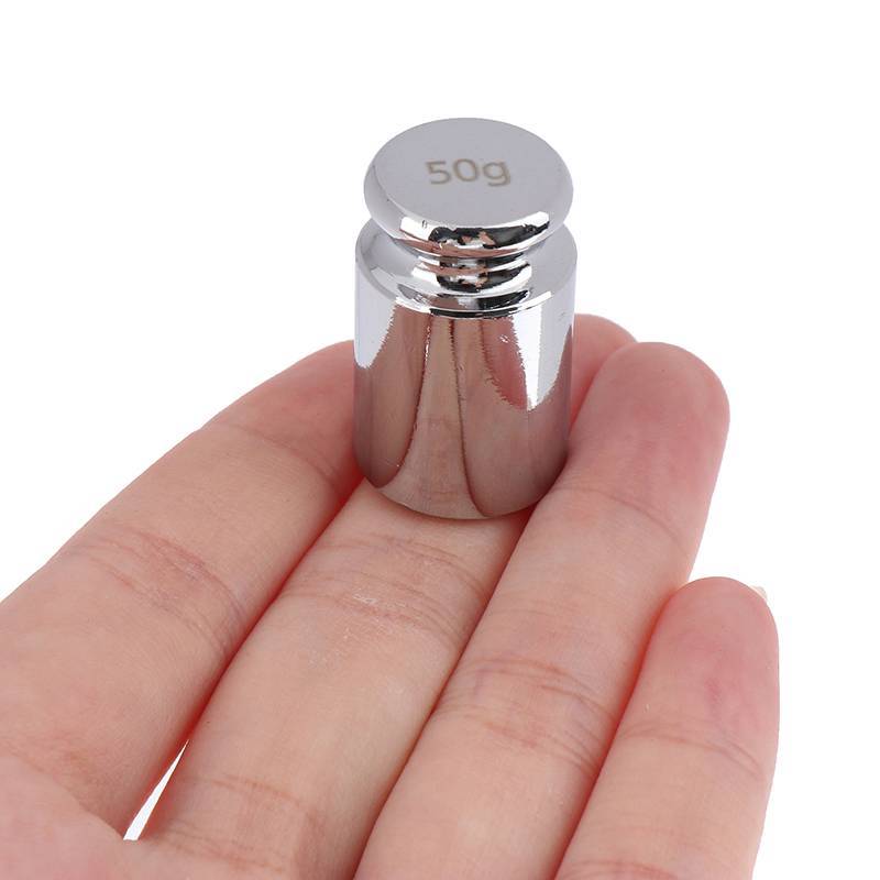 Dụng cụ giảng dạy cân bằng điện tử GHX Dụng cụ gia đình 2g / 10g / 20g / 50g / 100g Gram Cân Trọng lượng Mạ Chrome Hiệu chuẩn chính xác VN