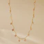 Vòng cổ Choker hình trái tim Dainty dành cho nữ, trang sức mặt dây chuyền đầy màu sắc mạ vàng