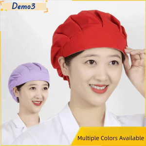 Mũ làm việc chống bụi, Băng đô làm việc tóc đi kèm Mũ quấn tóc, Phụ kiện mặc công sở Polyester-Cotton Dịch vụ thực phẩm Nấu ăn Mũ vệ sinh nhà bếp