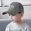 Mũ bóng chày em bé EBINLANDS, Mũ lưới thoáng khí có thể điều chỉnh, Áo thêu chữ trơn màu trơn thông thường Mũ chống nắng mùa hè