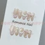 Móng tay giả hình bầu dục mắt mèo với thiết kế nơ 10 miếng Chất liệu nhựa dành cho nữ