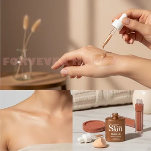 Chất Lỏng Highlighter Màu Đồng 30ml Bốn Sắc Thái Cho Đường Viền Và Phát Sáng