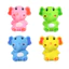 < Pluscloth > Đồ chơi bóp voi Mini – Phim hoạt hình dễ thương Giảm căng thẳng Fidget Ball Đồ chơi kẹp mềm cho sự lo âu Trẻ em Người lớn Thư giãn Quà tặng hoàn hảo cho người mua Đông Nam Á Voi T