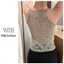 Milyfashion Ren Khâu Sling Có Miếng Lót Ngực Mặc Ngoài Dây Ôm Hơn Nhìn Nguyên Chất Desire Đẹp Lưng Ngắn Top Mùa Hè 2DHS