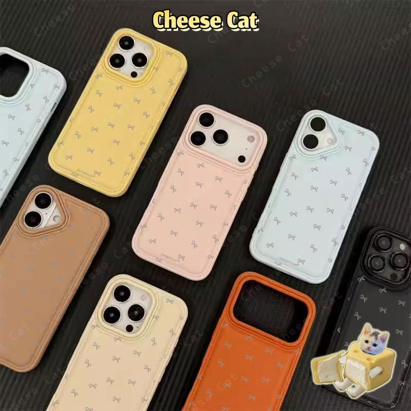 Bao da nơ nhỏ toàn màn hình cho iPhone 13 14 15 11 12 16 17 Pro Max Xs Max XR 7 Plus 8 Plus