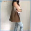 XOITU Retro Thời Trang Di Động Dệt Kim Sợi Túi Bảo Quản Dung Tích Lớn Giải Trí Túi Đeo Vai Túi Mua Sắm Túi Tote Thực Tế Túi Xách VN