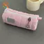 CANAMEK Khăn Hồng Cuộn Hộp Đựng Bút Chì Kawaii Mềm Bút Bảo Quản Túi Đựng Mỹ Phẩm Hoạt Hình Dung Tích Lớn Sinh Viên Văn Phòng Phẩm Đồ Dùng Học Tập CSF